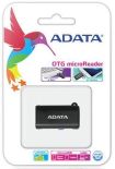 A-Data USB OTG MICROSD CARD READER CZARNY