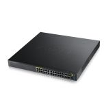 ZyXEL Switch zarządzalny Zyxel XGS3700-24HP L2+ 24x1Gb/s 4x10Gb/s SFP+ Zasilanie LAN (PoE)