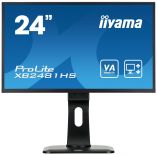 iiyama Monitor XB2481HS-B1, IPS, Full HD, DVI-D, HDMI, głośniki