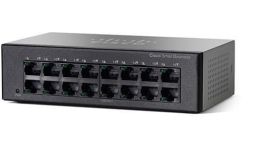 Cisco Systems Cisco SF110D-16HP 16-Port 10/100 PoE Desktop Switch