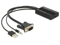DeLOCK Adapter VGA-HDMI ze złączem audio