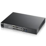 ZyXEL Zyxel GS2210-8HP 8-port GbE L2 PoE Switch, separate 2x GbE combo (RJ45/SFP) port