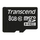 Transcend karta pamięci microSDHC 8GB Class 10 MLC