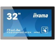 iiyama Monitor IIyama T3234MSC-B3X 32inch, AMVA touchscreen, Full HD, VGA, DVI-D, USB