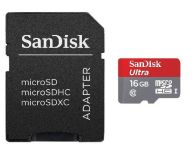 SanDisk Karta pamięci microSDHC 16 GB Adapter SD