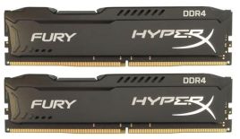 Kingston HyperX FURY Black Series 8GB(Kit of 2) 2400MHz DDR4 Non-ECC CL15 DIMM