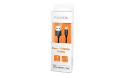 A-Data Kabel Sync and Charge Lightning, USB, MFi (iPhone, iPad, iPod), Czarny