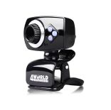 4World Kamera internetowa 2 Mpx USB 2.0 z podświetleniem LED + mikrofon