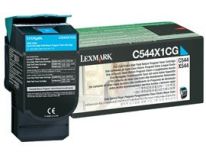 Lexmark Toner cyan , 4000 str. , C544 / X544 / X546dtn / X548