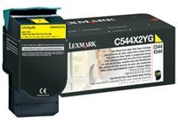 Lexmark Toner yellow, 4000 str. , C544 / X544 / X546dtn / X548