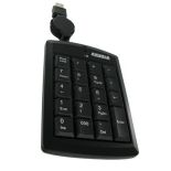 4World klawiatura numeryczna USB do notebooka (mini, ze zwijanym kablem)