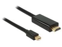 DeLOCK Kabel mini Displayport 1.1 męski > HDMI-A męski 3m, czarny