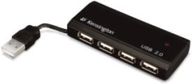 Kensington Pocket Hub Mini 4 Port USB 2.0