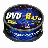 Esperanza 1110 - DVD-R [ cake box 25 , 4.7GB , 16x ]