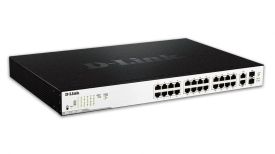 D-Link 26-Port PoE+ Gigabit Smart Switch (24XPoE, 370W)