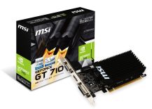 MSI GeForce GT 710 2GB DDR3 64BIT DVI/D-SUB/HDMI