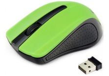 Gembird bezprzewodowa mysz optyczna MUSW-101-G, 1200 DPI, nano USB, zielona
