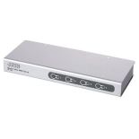 Aten CS74E 4-Port PS/2 KVM Switch (4x Cables, 1.2m/1.8m, 50cm con., Non-powered)