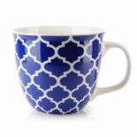 KUBEK PORCELANOWY 510ml MAROCCO NAVY MONDEX HTTE3222