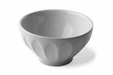 MISKA CERAMICZNA 13.5cm 400ml BADEM SZARA MONDEX HTAD8973