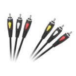 Kabel 3Rca- 3Rca 3m Eco-line