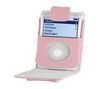 HAMA Pink leather "Bravo" transport case for 30/60 GB iPod Video