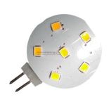 Żarówka G4 6 led smd 2835 12V DC 1W ciepła biała